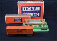 Lionel Train #3656 OPERATING CATTLE CAR in Box