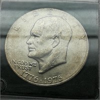 1976 Eisenhower $1 BU B BICENTENNIAL