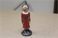 Vintage Olive Oil Cast Iron Figurine