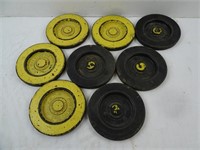 Lot of 8 Vintage Dimco Plastics Free Glide Discs