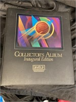 BASKETBALL TRADING CARDS ALBUM /  OVER 200 CARDS