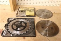Assorted 10 Inch Saw & Ripping Blades