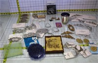 Large Craft Supplies Lot, Decorations, etc.