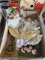 box lot of ornaments