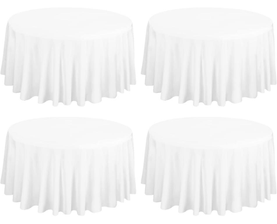 FANI, 4 PACK OF ROUND 120 IN. TABLE CLOTHS