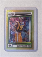 2022 SCORE JACK YOUNGBLOOD /225 GOLD DOTS