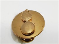 US Army Ordnance Brass Collar Pin Disc