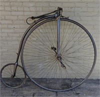 Remarkable Antique Penny-farthing High Wheeler