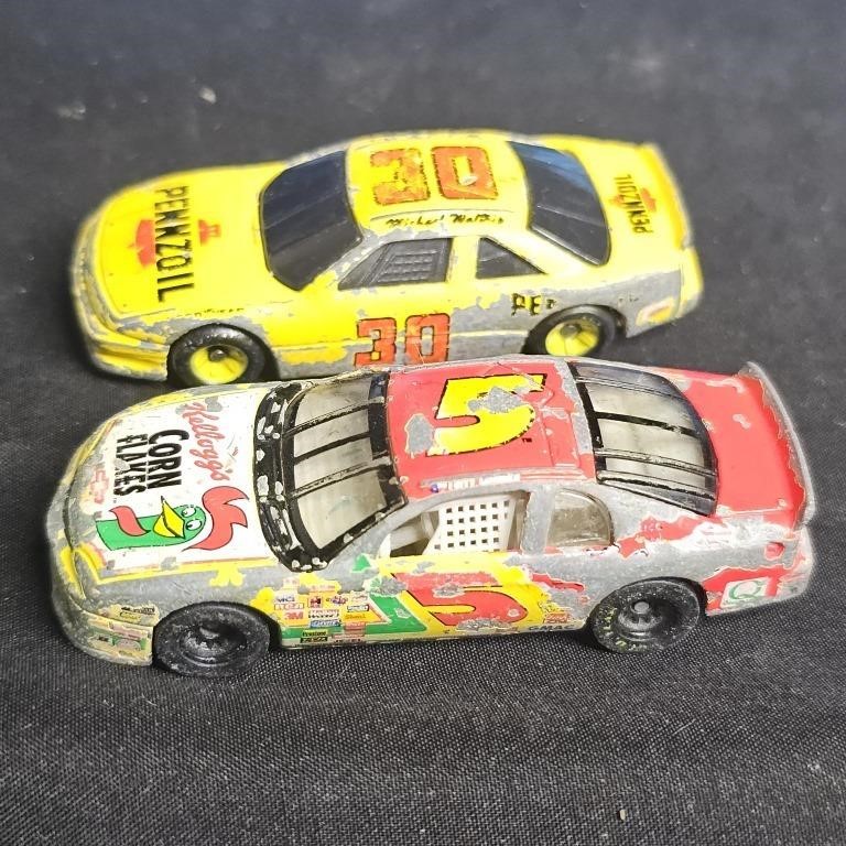 1996 & 1991 Action Racecar Penzoil & Kelloggs.