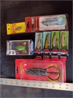 Lot of Fishing Lures-RAPALA, BITSY MINNOW, ZOOM