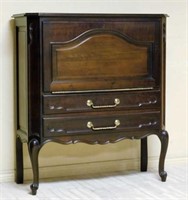 Louis XV Style Mahogany Bar Cabinet.