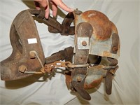 Antique Bull / Ox Blinder Russell Manufacturing