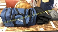 Travel bag, picnic basket, misc