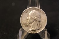 1957-D Washington Silver Quarter