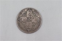 1852 - 1887 Victorian Gothic Florin Coin