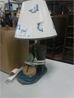 Gone fishing lamp