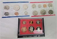 1981 Uncirculated Coin Set & 1982 Proof Set