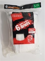 *6PACK*BOYS' TAGLESS BRIEFS SIZE: LARGE