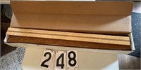 Box of N gauge Oak shelf