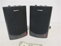 Pair Sony SRS-68 Active System Speakers -