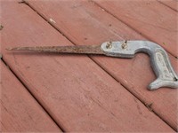 VTG STEEL HANDSAW MADE IN CHAROLETTE NC