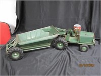 Vtg Diecast Construction Vehicle Doepke Model Toy