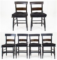 American Hitchcock Side Chairs, 6