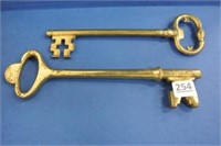 Plated Brass Key Decorative