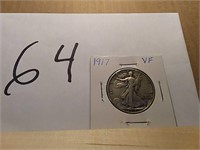 1917 VF Half Dollar