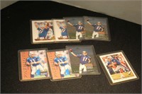 SELECTION OF DREW BLEDSOE CARDS