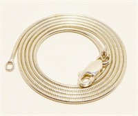 18" Italian Snake Chain Necklace 4.2g