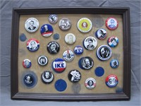 Lot Of Vintage Reproduction Political Buttons
