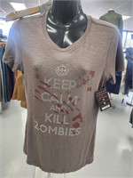Keep calm and kill zombies shirt