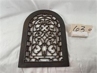 Antique Tombstone Scroll Gate Cast Iron