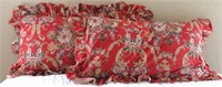 2 Decorative Bed Pillows