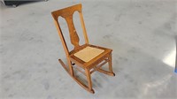 Vintage Oak Rocking Chair