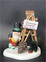 Department 56 Chimney Sweep For Hire Figure