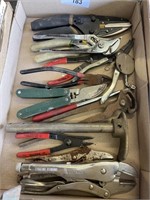 WIRE SNIPS, VICE GRIPS, PLIERS