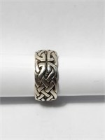 Band Sterling Silver Ring VTG