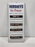 Hershey's Ice Cream Menu Board