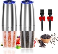 Gravity Electric Salt and Pepper Grinder Set of 2