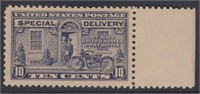 US Stamps #E12 Mint NH natural gum skip, beaut