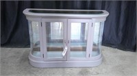 LIGHTED 1/2 CURIO CONSOLE