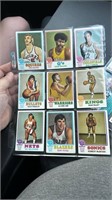 1973-74 Topps Basketball Jim Eakina, Gene Moore lo