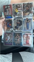 9 card NBA Lot Anthony Edwards rcs Maxey rcs  and