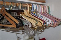 SELECTION OF VARIOUS STYLES OF HANGERS