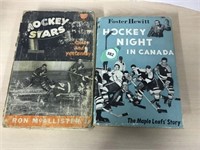 2 Vintage Hockey Books  1950’s