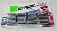 Energizer 123 lithium batteries