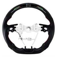 Steering Wheel,Carbon Fiber D-shaped Flat-bottom
