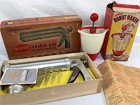 Vintage kitchen items